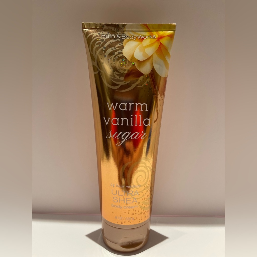 Bath & Body Works Warm Vanilla Sugar Body Cream - New - 8 oz